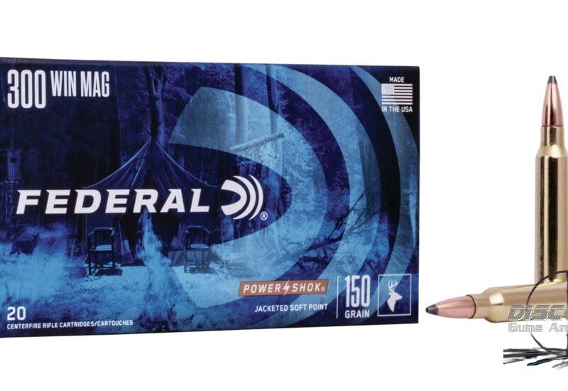 Federal Premium Power-Shok .300 Winchester Magnum 150 grain Jacketed Soft Point