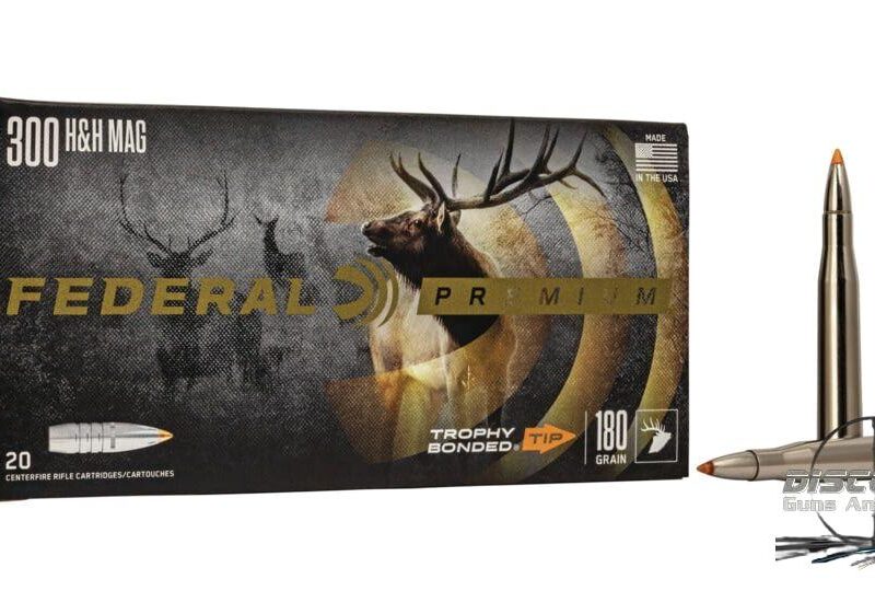 Federal Premium VITAL-SHOK .300 H&H Magnum 180 grain Trophy Bonded Tip - 500 Rounds