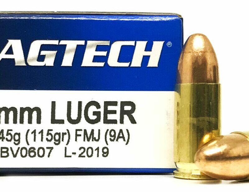 Magtech 9mm 115 Grain FMJ 500 Rounds