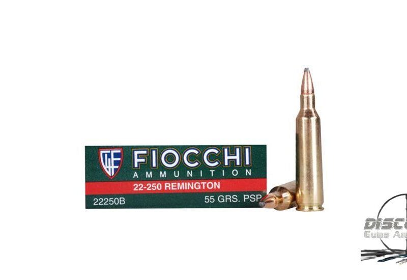 Fiocchi 22-250Rem 55gr PSP /20 22250B Caliber