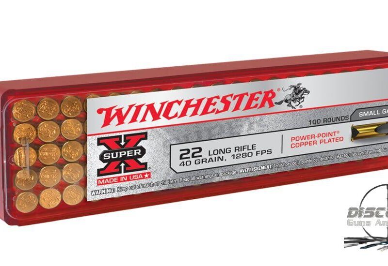 Winchester SUPER-X RIMFIRE .22 Long Rifle 40 grain Copper Plated Hollow Point Rimfire Ammunition X22LRPP1