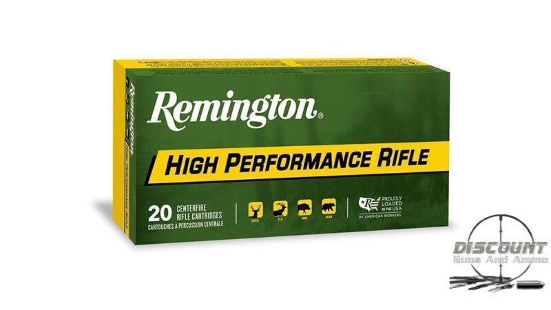 Remington High Performance Rifle .22 Hornet 45 Grain Pointed Soft Point Centerfire Rifle Ammunition 28376