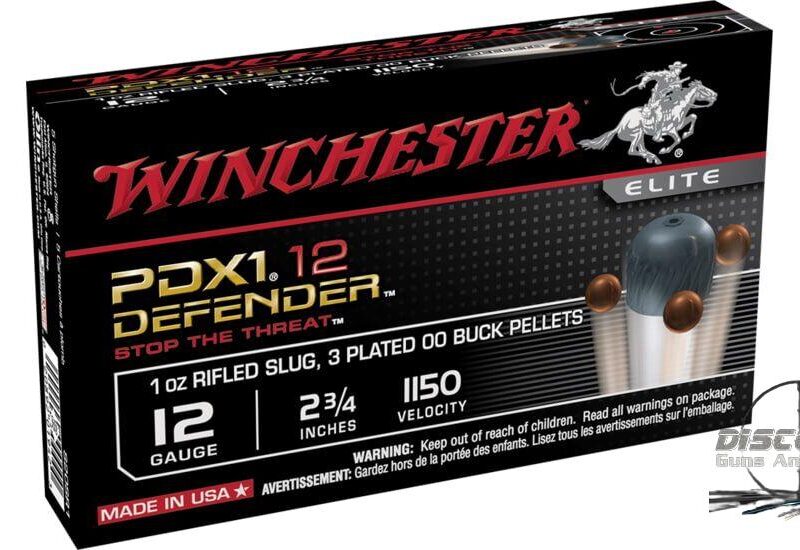 Winchester DEFENDER SHOTSHELL 12 Gauge 1 oz 2.75" Centerfire Shotgun Buckshot Ammunition S12PDX1