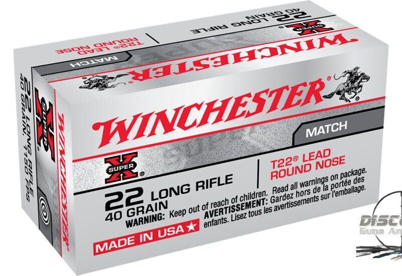 Winchester SUPER-X RIMFIRE .22 Long Rifle 40 grain T22 Lead Round Nose Rimfire Ammunition XT22LR