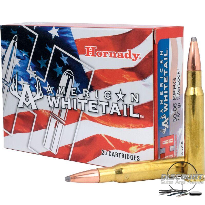 Hornady white tail 30-06 ammo