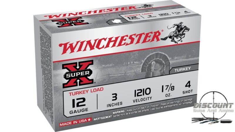 Winchester SUPER-X SHOTSHELL 12 Gauge 1 7/8 oz 3" Centerfire Shotgun Ammunition