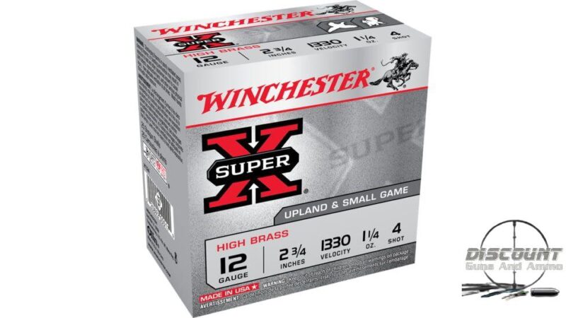 Winchester SUPER-X Shotshell 12 Gauge 1 1/4 oz 2 3/4 in Centerfire Shotgun Ammunition