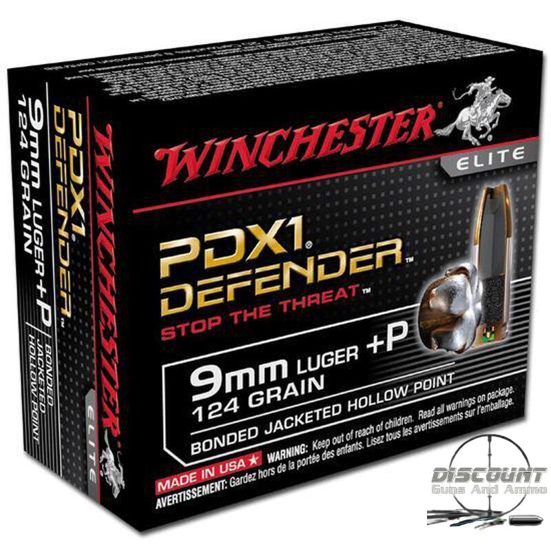 Winchester Defender 9mm +P Luger 124 Grain 500 Rounds