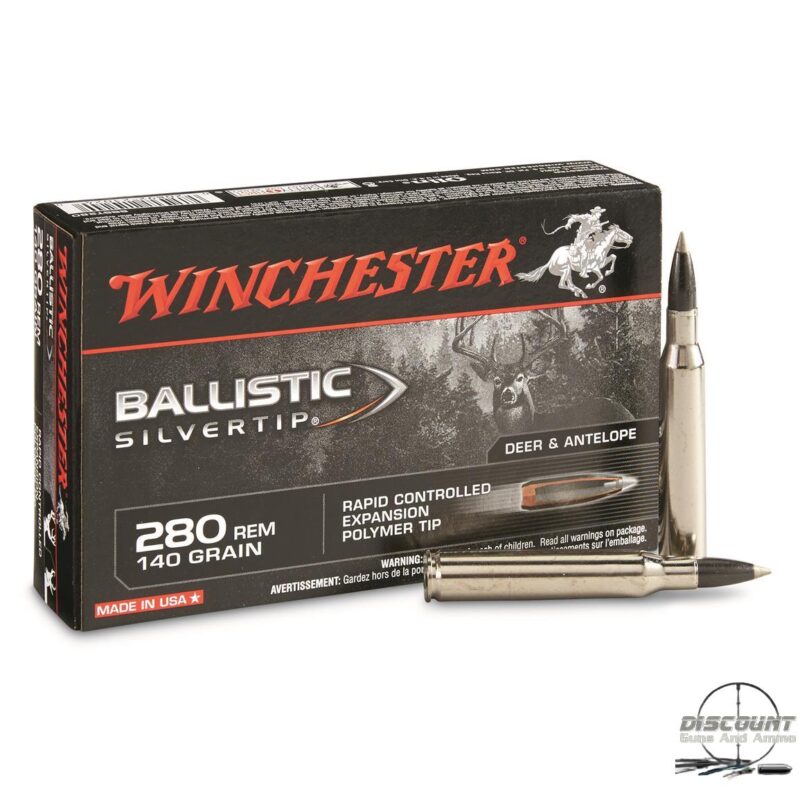 Winchester Supreme Ballistic Silvertip .280 Remington 140 Grain, 500 Rounds