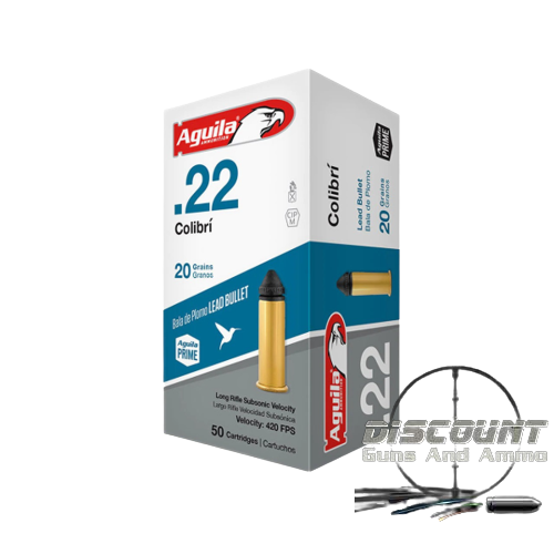 Aguila 22lr Ammunition Quiet Colibri