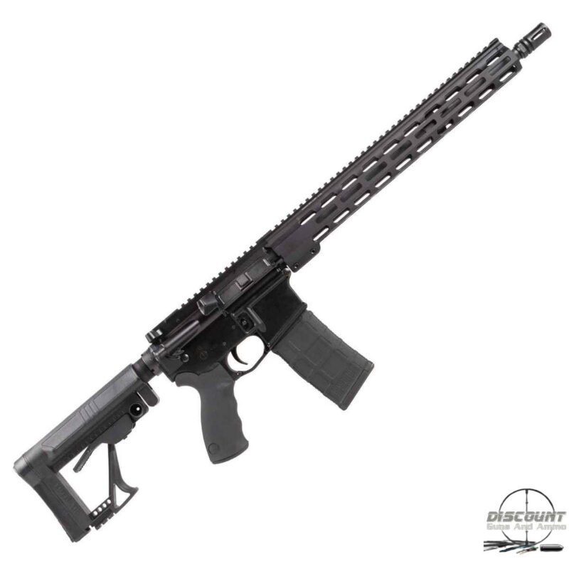 Del-Ton Sierra 316L 5.56mm NATO 16in Black Semi Automatic Rifle - 30+1 Rounds