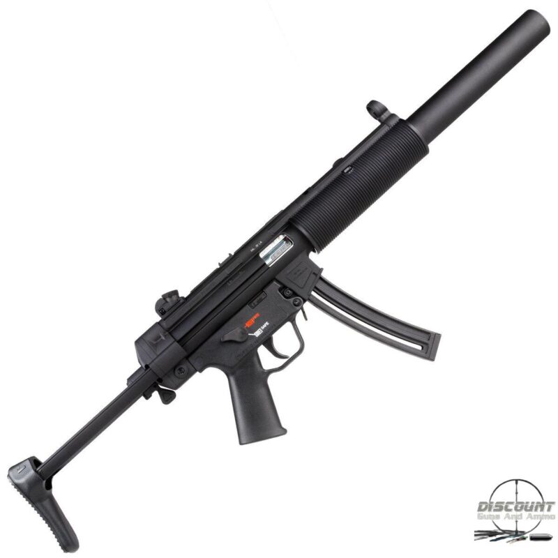 H&K MP5 22 Long Rifle 16in Black Semi Automatic Modern Sporting Rifle - 25+1 Rounds