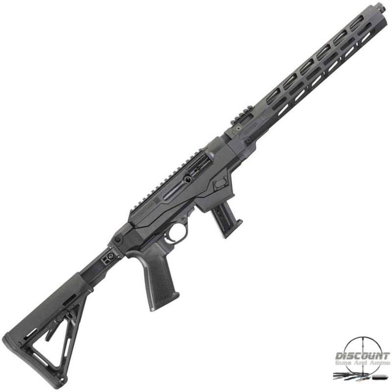 Ruger PC Carbine 9mm Luger 16.12in Black Semi Automatic Rifle - 17+1 Rounds