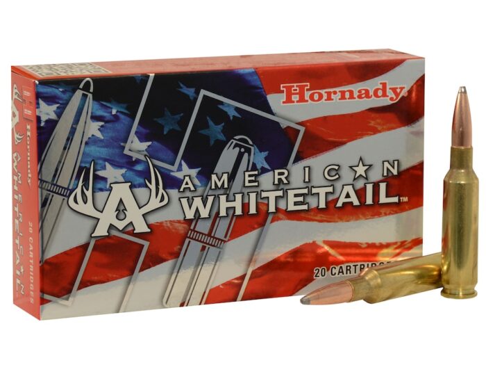 Hornady American Whitetail Ammunition 6.5 Creedmoor 129 Grain