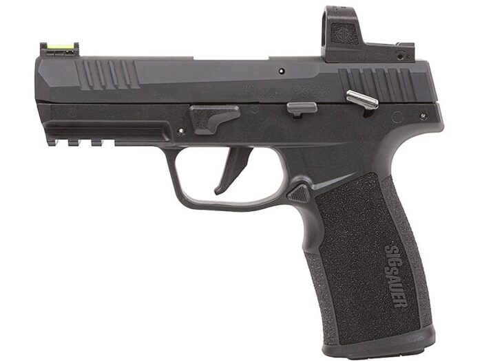 Sig Sauer P322 Semi-Automatic Pistol 22 Long Rifle 4" Barrel 20-Round Black with Romeo Zero Red Dot